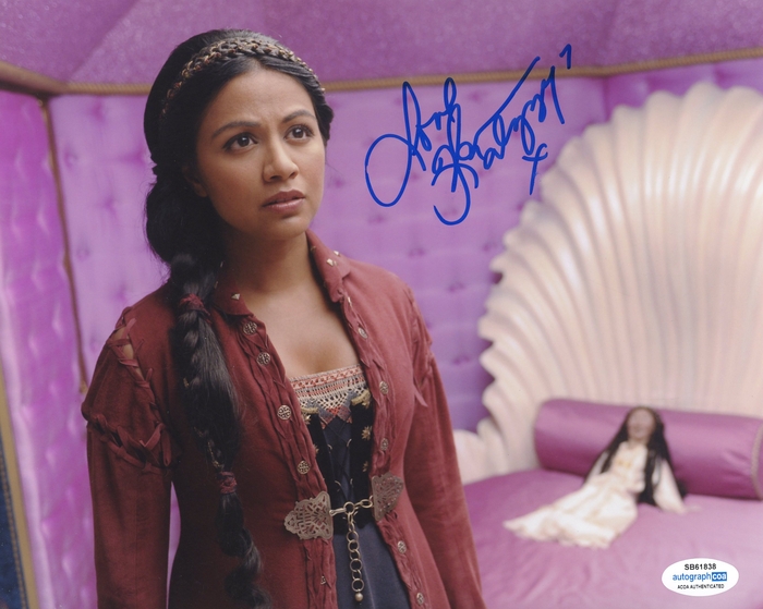 Item # 160131 - Karen David "Galavant" AUTOGRAPH Signed 'Princess Isabella' 8x10 Photo