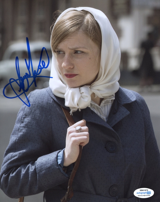 Item # 159994 - Faye Marsay "The Bletchley Circle" AUTOGRAPH Signed 'Lizzie' 8x10 Photo