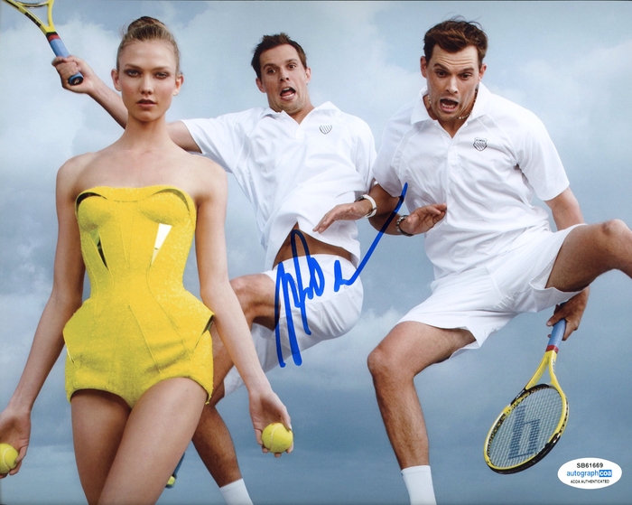 Item # 160300 - Mike Bryan AUTOGRAPH Signed Tennis Doubles Champ 8x10 Photo