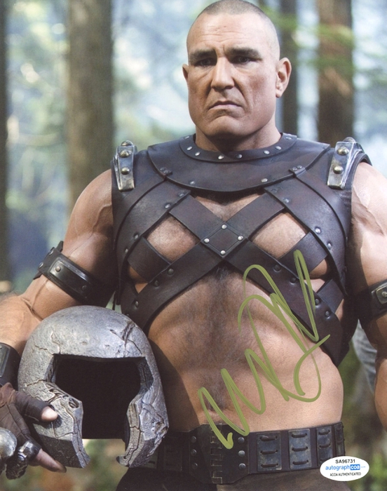 Item # 147016 - Vinnie Jones "X-Men" AUTOGRAPH Signed 'Juggernaut' 8x10 Photo