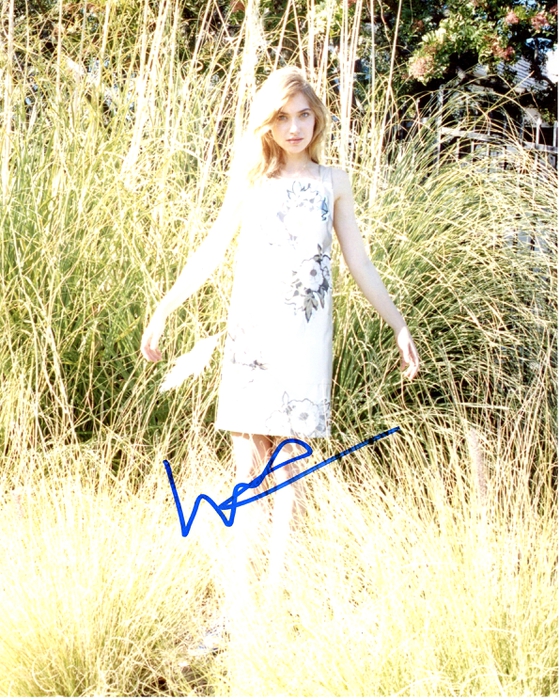 Imogen Poots 28 Weeks Later Autograph Signed 8x10 Photo Acoa Ebay 