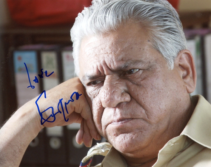 Item # 133563 - Om Puri "The Hundred-Foot Journey" AUTOGRAPH Signed 8x10 Photo D