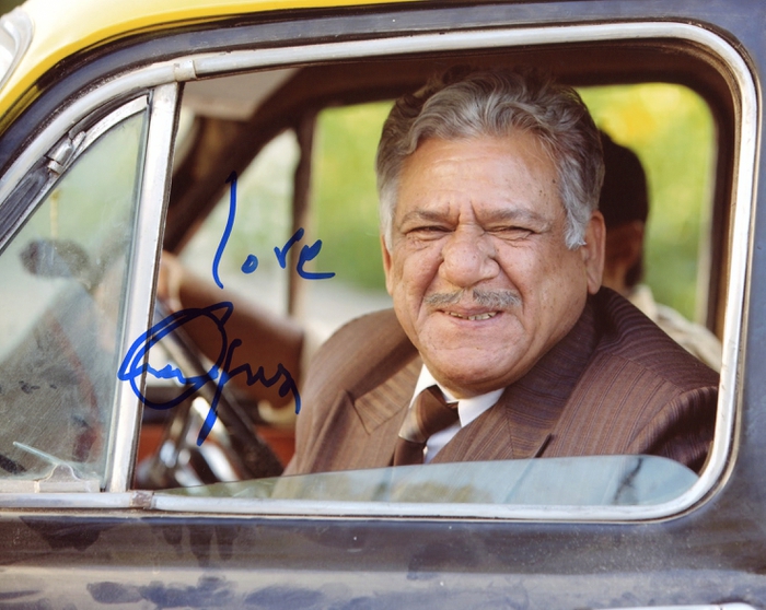 Item # 133565 - Om Puri "West Is West" AUTOGRAPH Signed 'George' 8x10 Photo