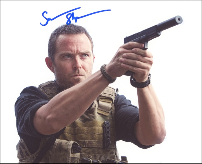 Item # 134059 - Sullivan Stapleton "Strike Back" AUTOGRAPH Signed 'Sgt. Damien Scott' 8x10 Photo