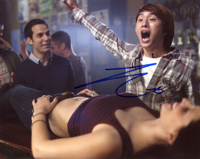 Item # 130479 - Justin Chon "21 & Over" AUTOGRAPH Signed 8x10 Photo C