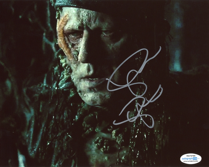 Stellan Skarsgård Pirates Of The Caribbean Stellan Skarsgard "Pirates of the Caribbean" AUTOGRAPH Signed 8x10