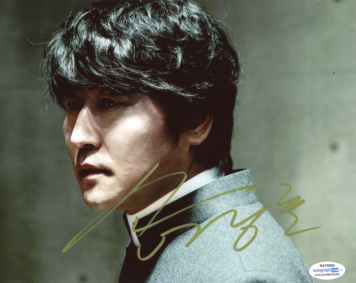 Item # 118868 - Song Kang-ho "Thirst" AUTOGRAPH Signed 8x10 Photo B