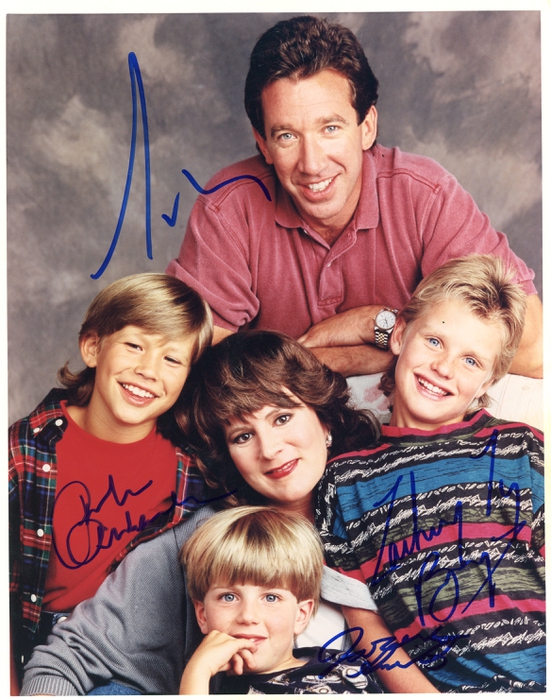 "Home Improvement" Cast AUTOGRAPH Signed 8x10 Photo - Tim Allen +3 B ACOA | eBay