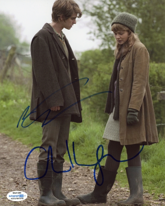 Item # 135531 - Andrew Garfield & Carey Mulligan "Never Let Me Go" AUTOGRAPHS Signed 8x10 Photo