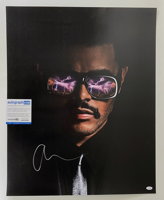The Weeknd Autographed Signed After Hours Remixes EP Cover ...