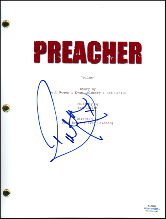 Item # 147885 - Ruth Negga "Preacher" AUTOGRAPH Signed 'Tulip O'Hare' Pilot Episode Script