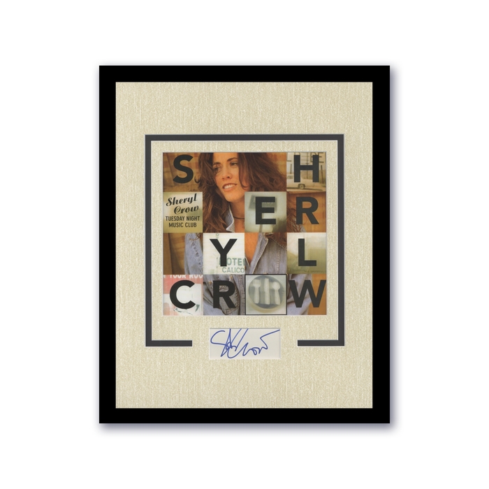 Item # 153577 - Sheryl Crow Tuesday Night Music Club Autographed 11x14 Framed Photo Display