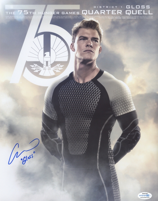 Item # 147684 - Alan Ritchson "The Hunger Games: Catching Fire" AUTOGRAPH Signed 11x14 Photo