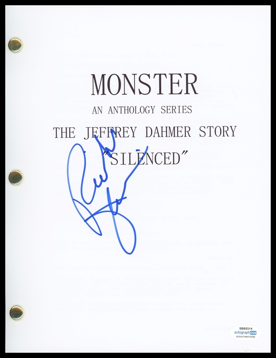 Item # 161583 - Richard Jenkins "Monster: The Jeffrey Dahmer Story" AUTOGRAPH Signed Script
