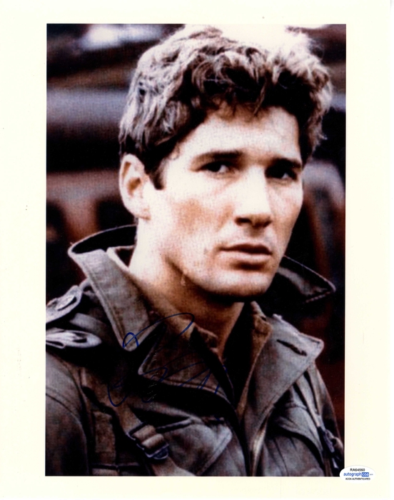 Richard Gere Autographed Signed 11x14 Photo Vintage Portrait Acoa Ebay