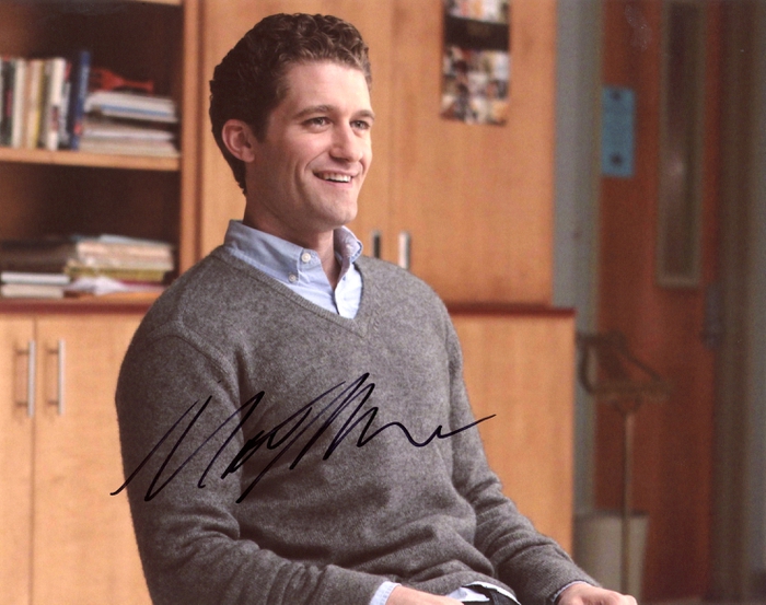 Item # 72243 - Matthew Morrison "Glee" AUTOGRAPH Signed 8x10 Photo