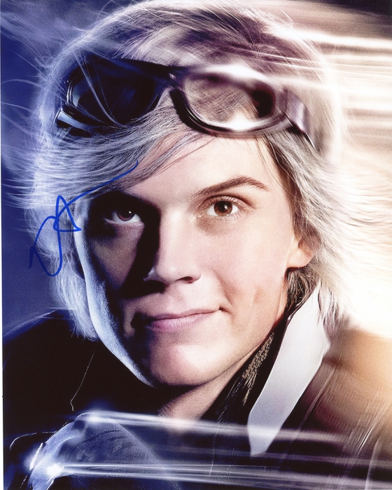 Evan Peters X Men Days Of Future Past Autograph Signed 8x10 Photo B Acoa Ebay