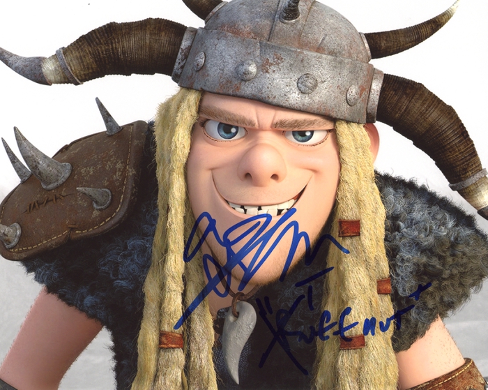 T.J. Miller "How to Train Your Dragon" AUTOGRAPH Signed