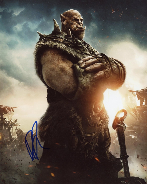 Item # 69636 - Rob Kazinsky "Warcraft" AUTOGRAPH Signed 8x10 Photo