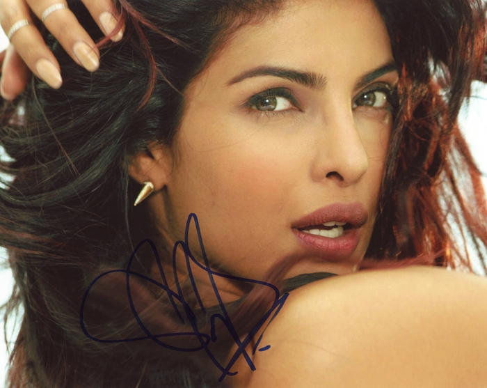 Priyanka Chopra AUTOGRAPH Signed 8x10 Photo E ACOA | eBay