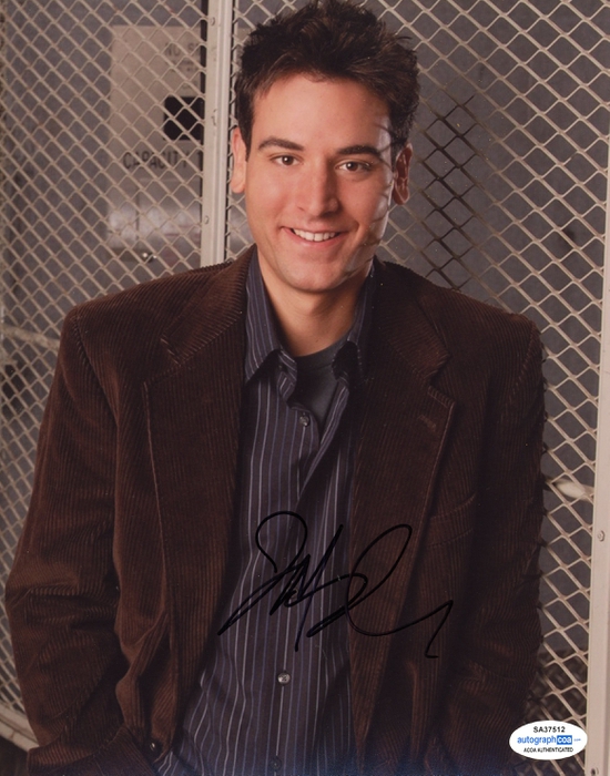 Josh Radnor How I Met Your Mother Autograph Signed Ted