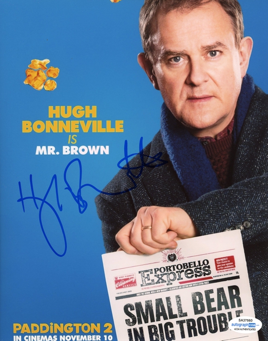 Item # 138346 - Hugh Bonneville "Paddington 2" AUTOGRAPH Signed 'Henry Brown' 8x10 Photo