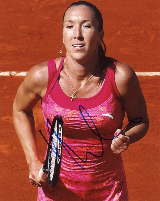 Item # 75296 - Jelena Jankovic AUTOGRAPH Signed 8x10 Photo