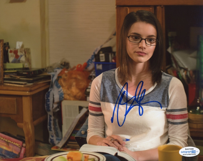 Francesca Reale "Haters Back Off!" AUTOGRAPH Signed 'Emily' 8x10 Photo