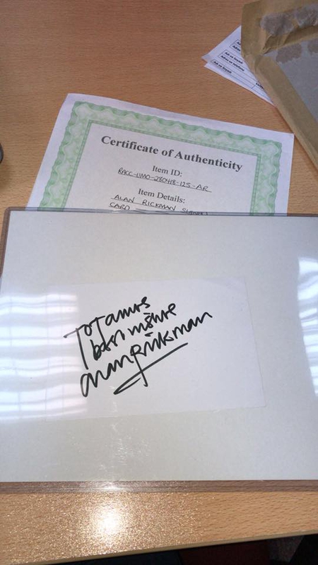 Autograph from RACC Trusted Seller Andy Hemington Autograph purchased from RACC Trusted Seller Andy Hemington