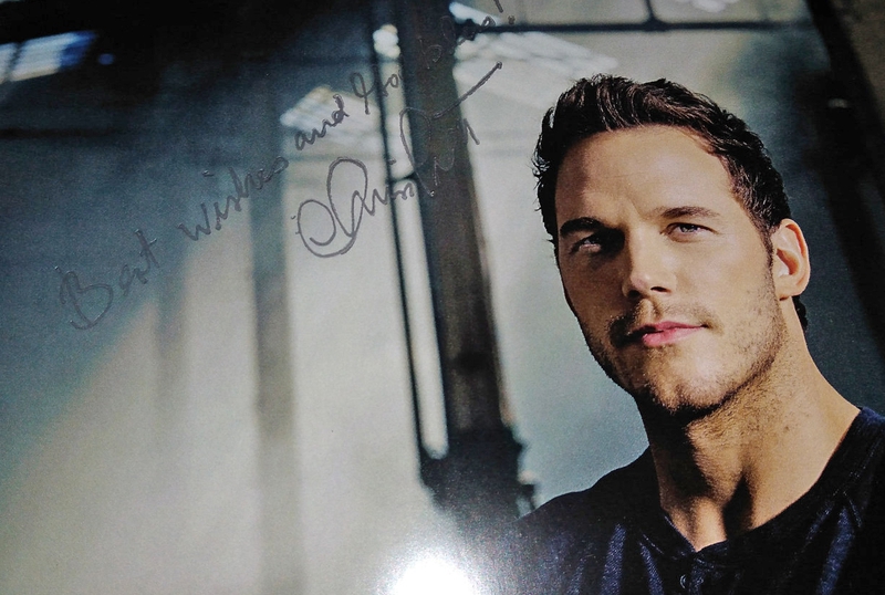Chris Pratt TTM Autograph by Fanmail TTM Chris Pratt Autograph by Fanmail TTM