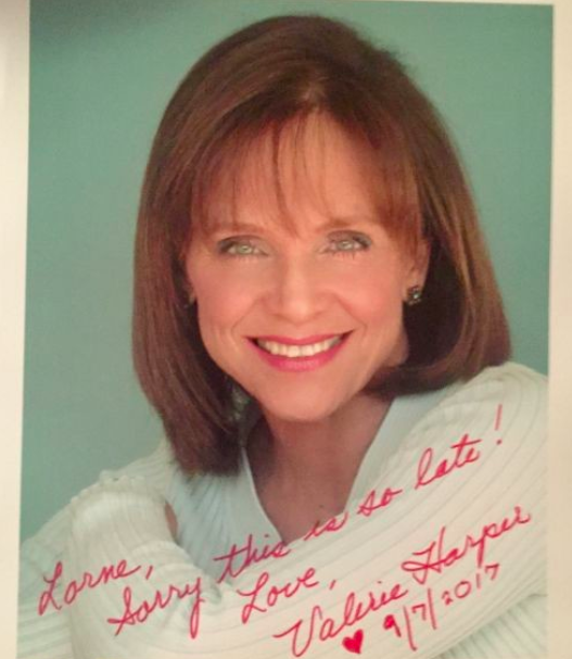 Valerie Harper TTM Autograph by Fanmail TTM Valerie Harper Autograph by Fanmail TTM
