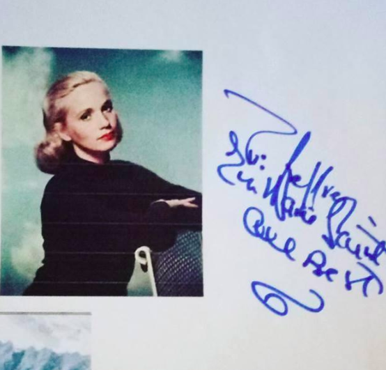 Eva Marie Saint Autograph Success By Fanmail Ttm Real Autograph Collectors Club Racc 