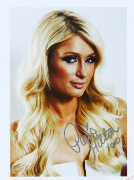 Paris Hilton TTM Autograph by Fanmail TTM Paris Hilton Autograph by Fanmail TTM
