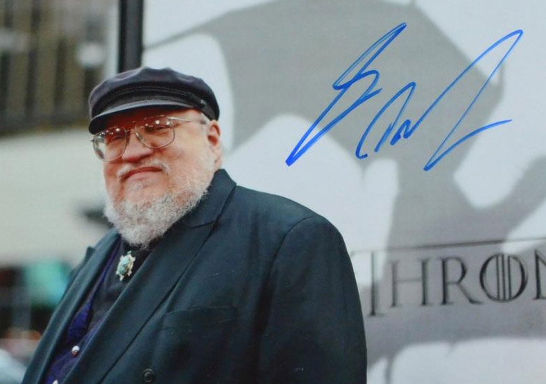 George R.R. Martin TTM Autograph by Fanmail TTM George R.R. Martin Autograph by Fanmail TTM