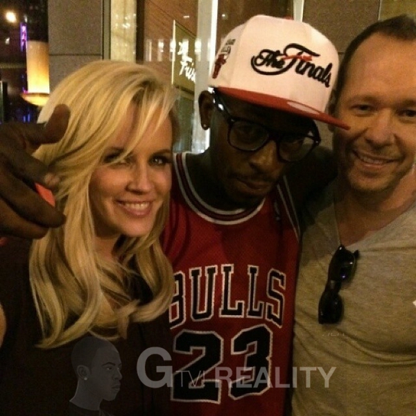 Donnie Wahlberg Jenny McCarthy Photo with RACC Autograph Collector GTV Reality