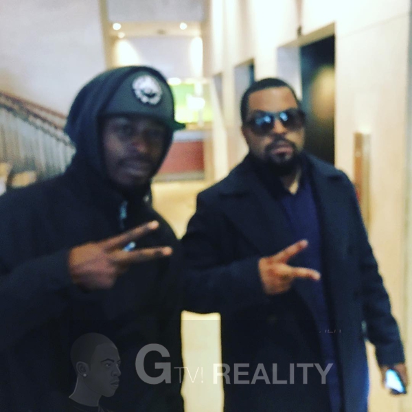 Ice Cube Photo with RACC Autograph Collector GTV Reality Ice Cube Photo with RACC Autograph Collector GTV Reality