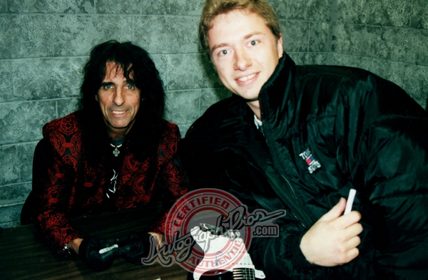 Alice Cooper Photo with RACC Autograph Collector Autograph Pros Alice Cooper Photo with RACC Autograph Collector Autograph Pros