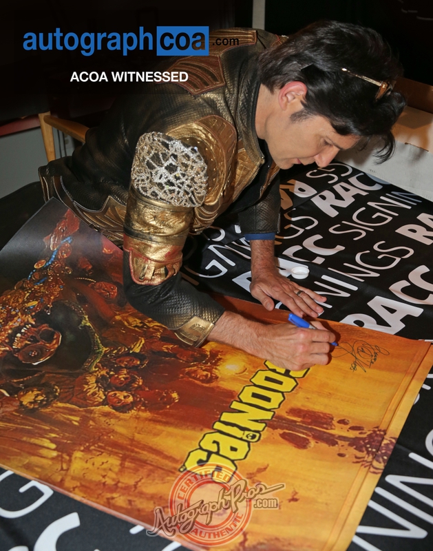 Corey Feldman Proof Signing Photo from RACC Autograph Collector Autograph Pros Corey Feldman Proof Signing Photo from RACC Autograph Collector Autograph Pros