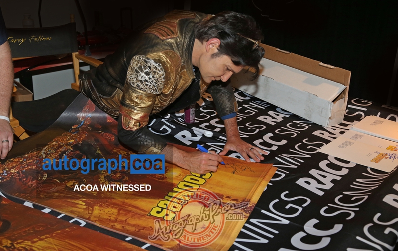 Corey Feldman Proof Signing Photo from RACC Autograph Collector Autograph Pros Corey Feldman Proof Signing Photo from RACC Autograph Collector Autograph Pros