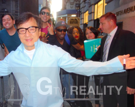 Jackie Chan Photo with RACC Autograph Collector GTV Reality