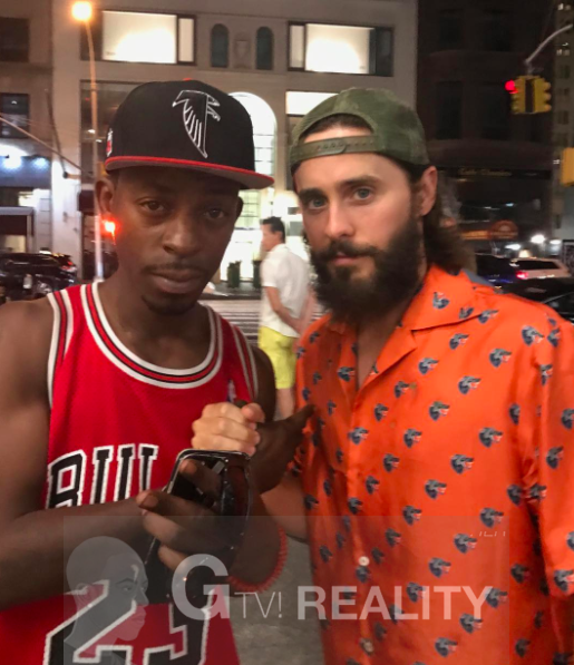 Jared Leto Photo with RACC Autograph Collector GTV Reality