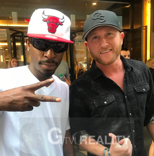 Cole Swindell Photo with Authentic Autograph Dealer GTV Reality Cole Swindell Photo with Authentic Autograph Dealer GTV Reality
