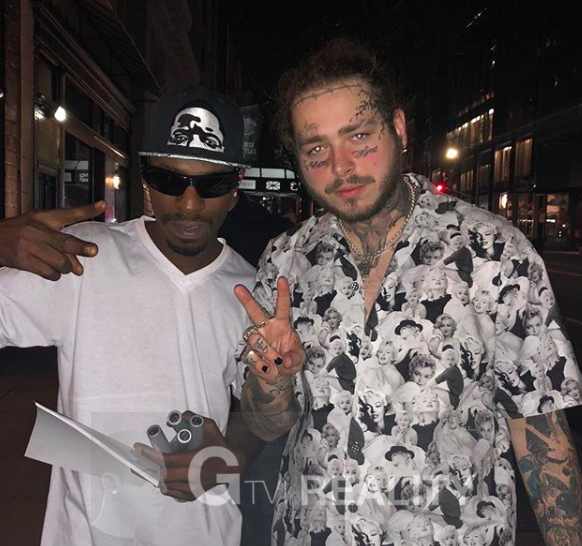 Post Malone Photo with RACC Autograph Collector GTV Reality | Real ...