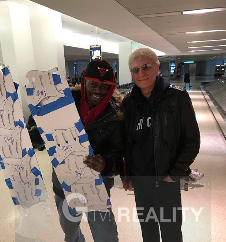 Dennis DeYoung Photo with RACC Autograph Collector GTV Reality Dennis DeYoung Photo with RACC Autograph Collector GTV Reality