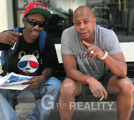 Dave Chappelle Photo with RACC Autograph Collector GTV Reality Dave Chappelle Photo with RACC Autograph Collector GTV Reality