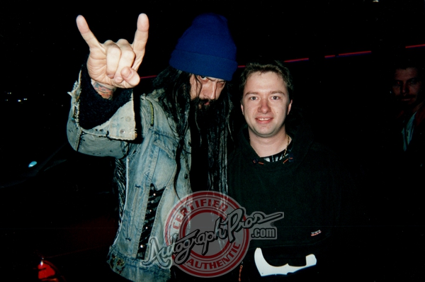 Rob Zombie Photo with Authentic Autograph Dealer Autograph Pros Rob Zombie Photo with Authentic Autograph Dealer Autograph Pros