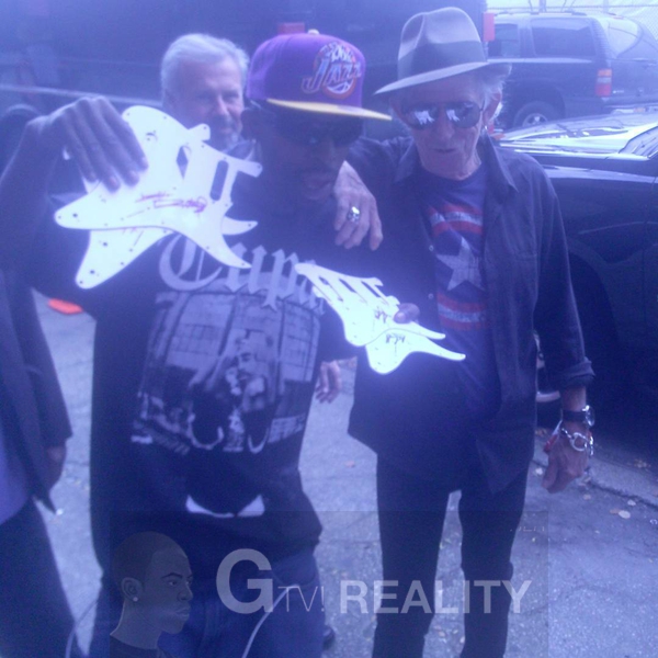 Keith Richards Photo with RACC Autograph Collector GTV Reality Keith Richards Photo with RACC Autograph Collector GTV Reality