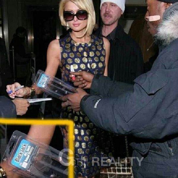 Paris Hilton Photo with RACC Autograph Collector GTV Reality