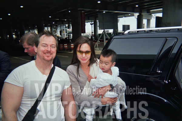 Angelina Jolie Photo with RACC Autograph Collector John Brennan Angelina Jolie Photo with RACC Autograph Collector John Brennan