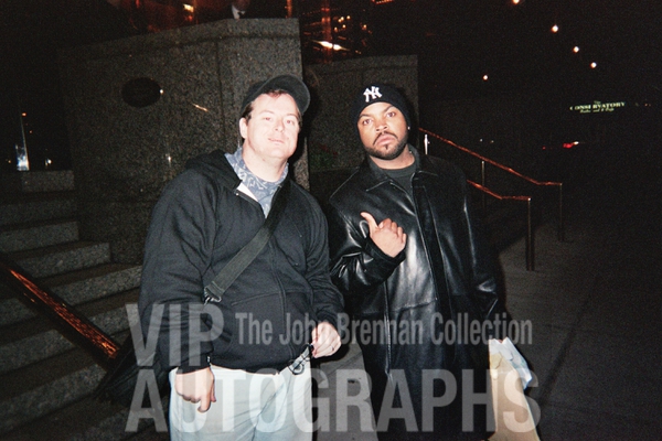 Ice Cube Photo with RACC Autograph Collector John Brennan Ice Cube Photo with RACC Autograph Collector John Brennan